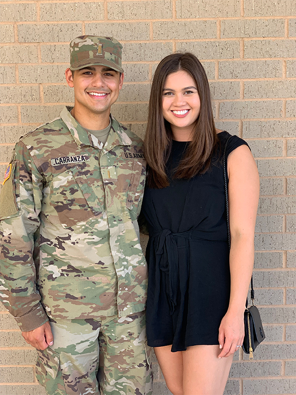 Army 2nd Lt. Justin Carranza will continue his training through the internal medicine residency program at Brooke Army Medical Center at Fort Sam Houston Army Military Base. (Photo by Justin Carranza)